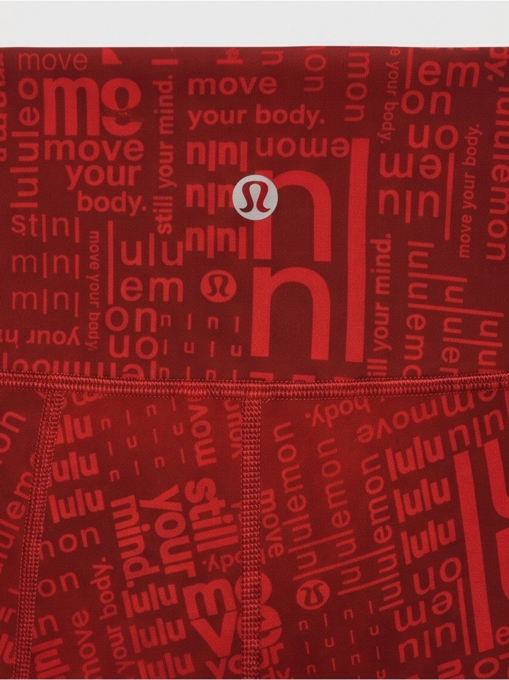 lululemon athletica Red Graphic High-Rise Leggings - Picture 3 of 9